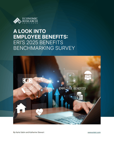 A Look Into Employee Benefits_ERIs 2025 Benefits Benchmarking Survey_Cover Page