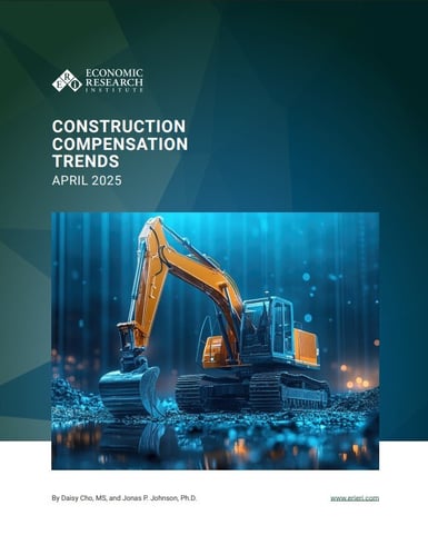 Construction Compensation Trends - April 2025 - Cover page