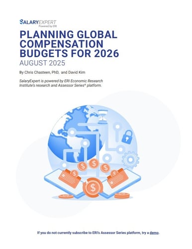 Planning Global Compensation Budgets for 2026 - August 2025 - SE cover