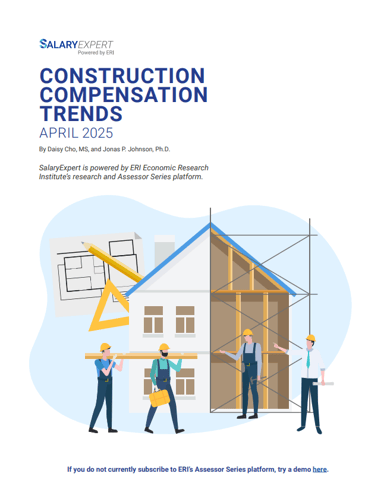 SE Constuction Compensation Trends Cover Page